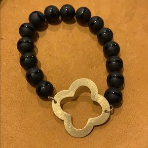 Beaded accent bracelet